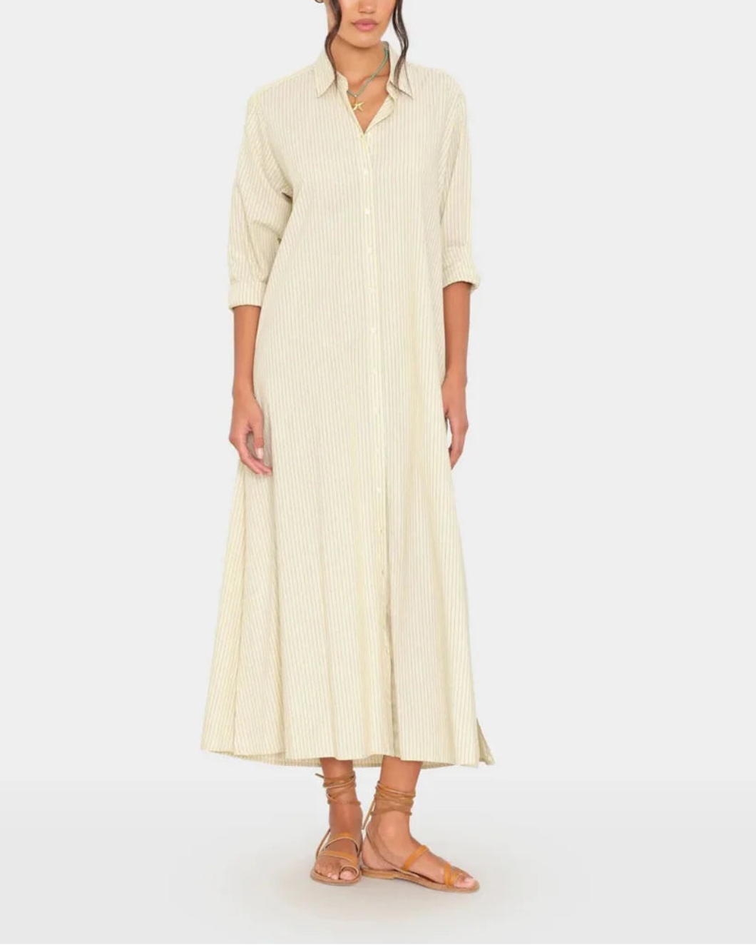 XIRENA Citrine Boden Dress on figure front