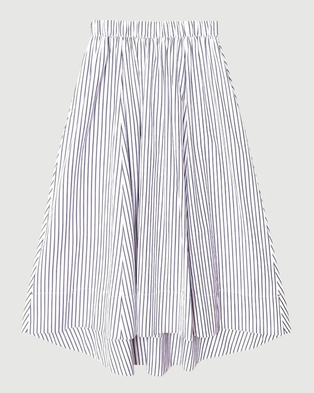 XIRENA gwynn skirt windy blue front isolated