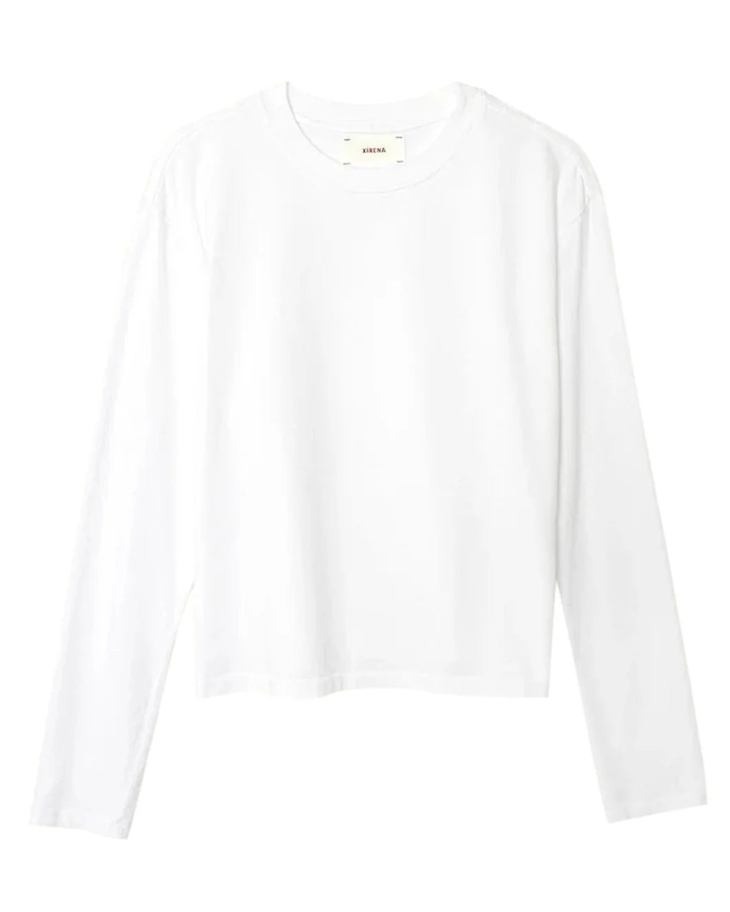 XIRENA terrance tee white front isolated