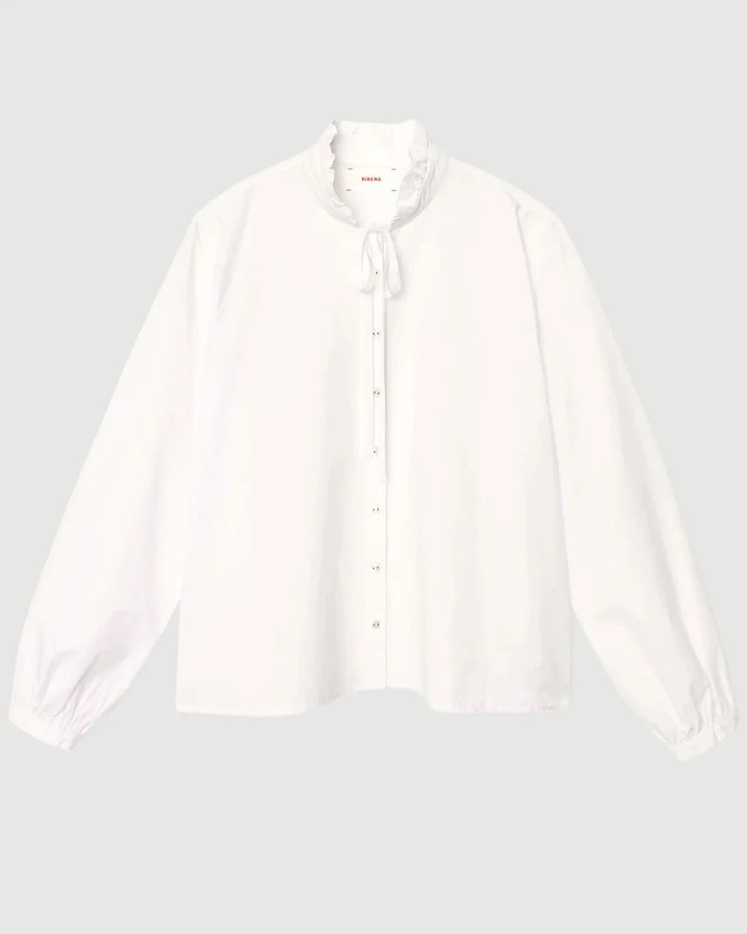 XIRENA Tatiana shirt pearl white isolated