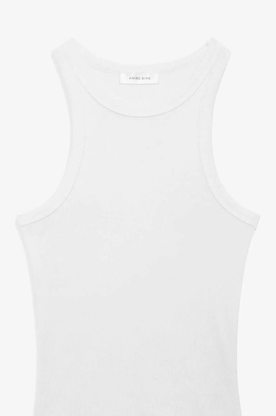 anine bing eva tank white