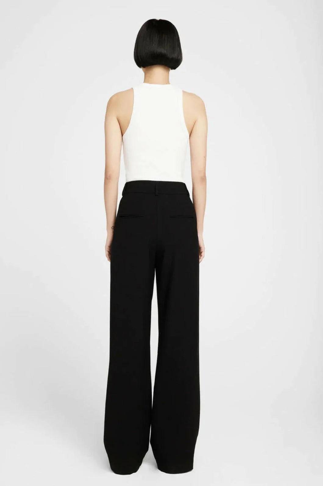 anine bing eva tank white