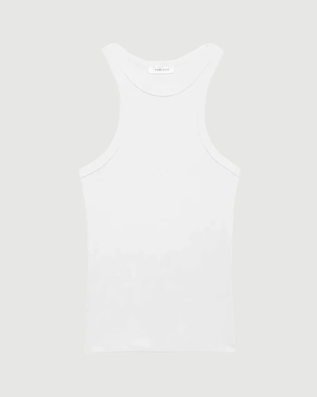 anine bing eva tank white isolated