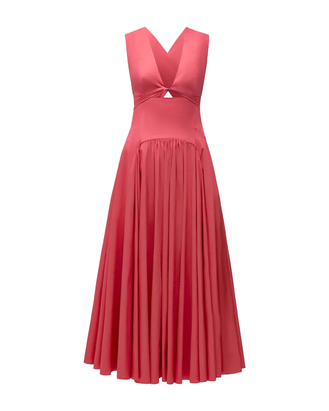 another tomorrow Cutout Circle Dress rhubarb pink