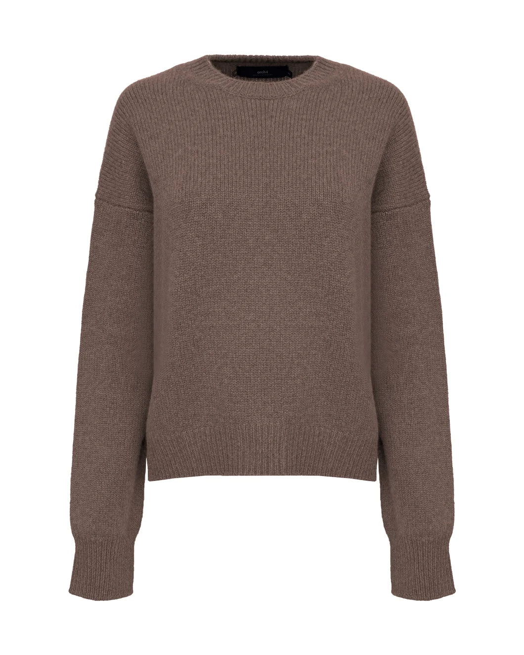 arch4 the ivy sweater mushroom brown