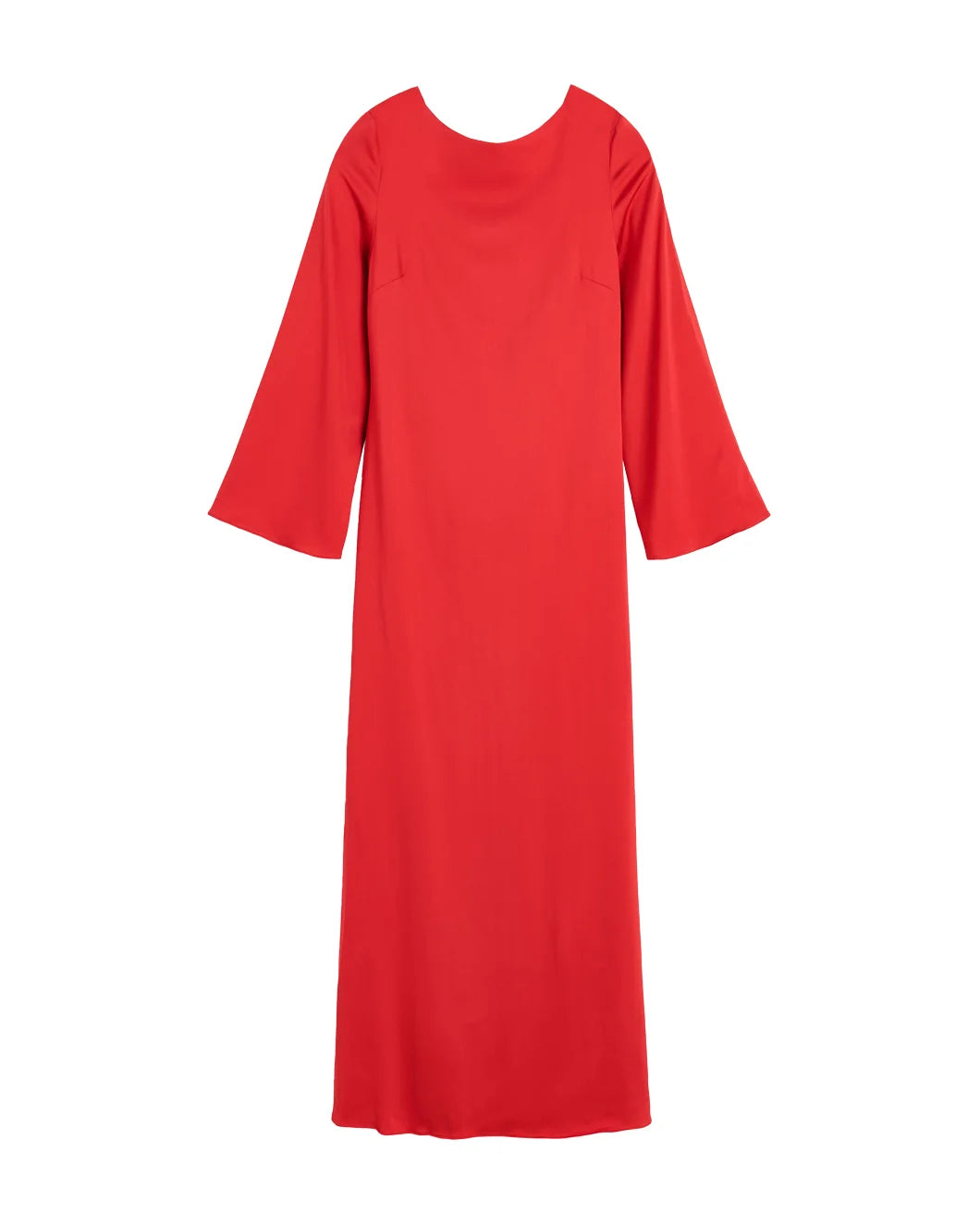 by malene birger Lisa Dress pompeian red