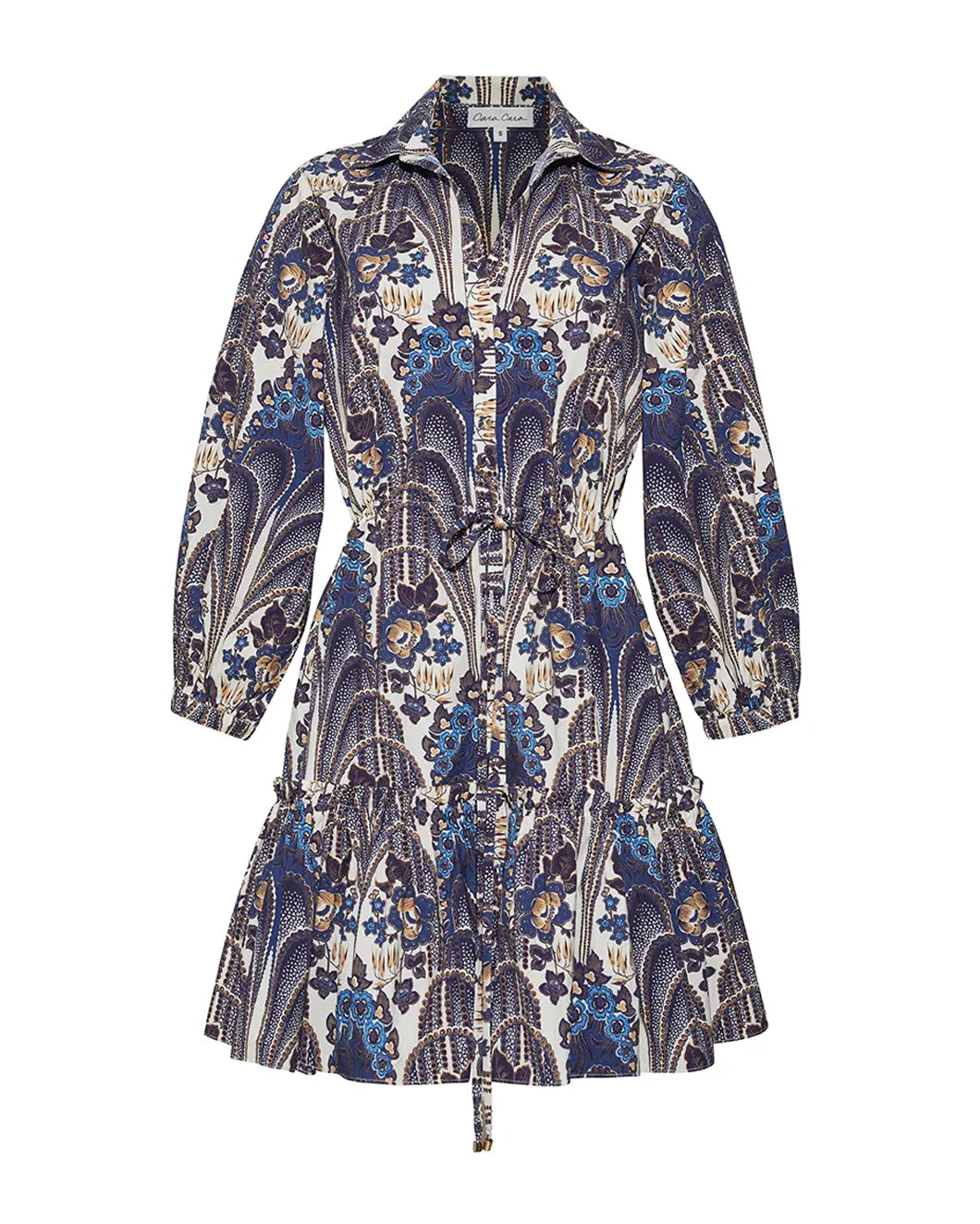 cara cara Robin Dress Fontaine Egret blue