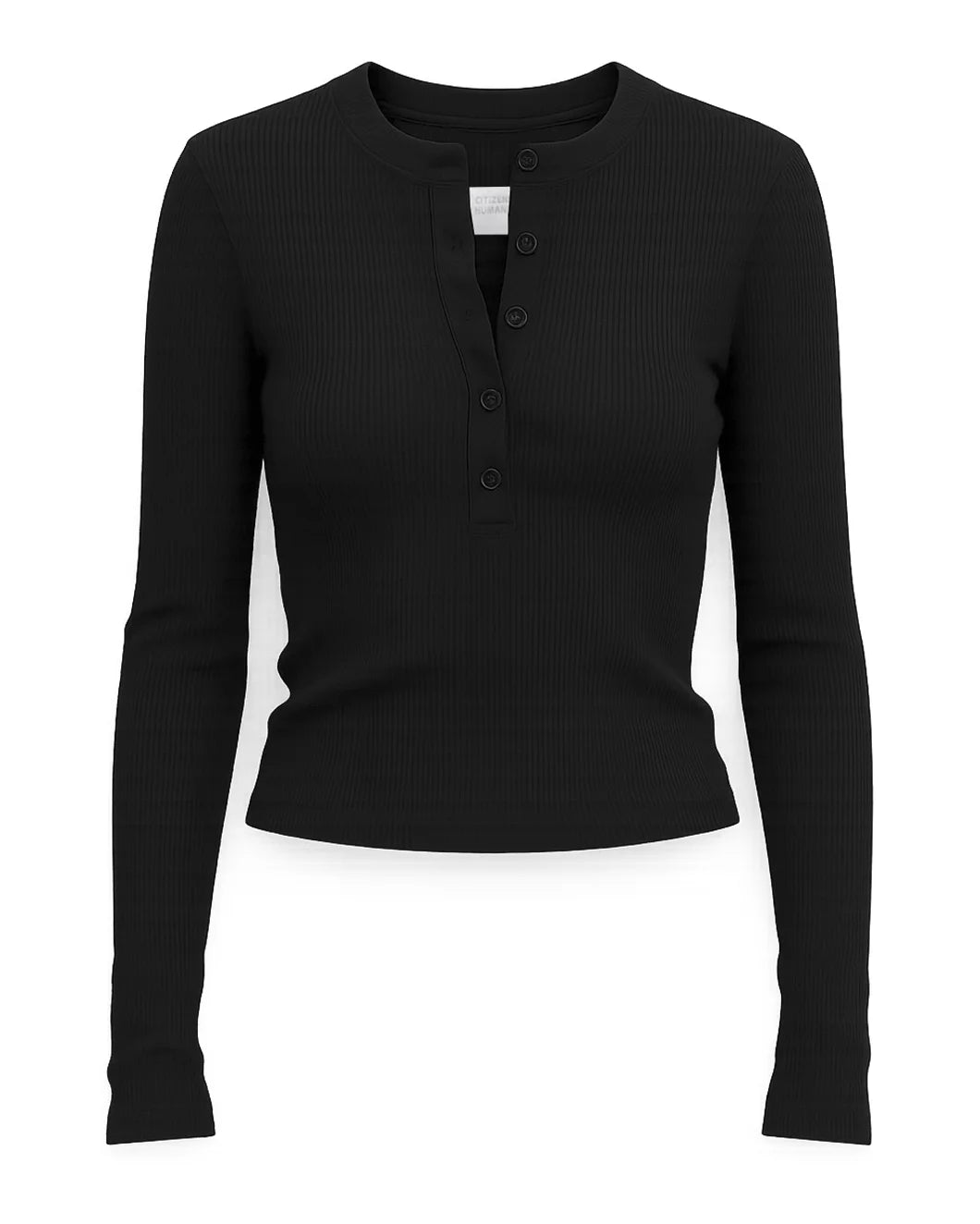 citizens of humanity Varra Henley Black