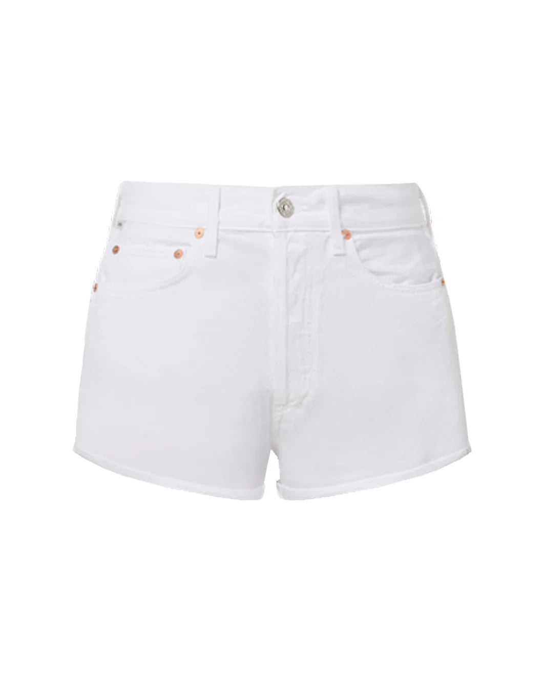 citizens of humanity marlow vintage short polish white