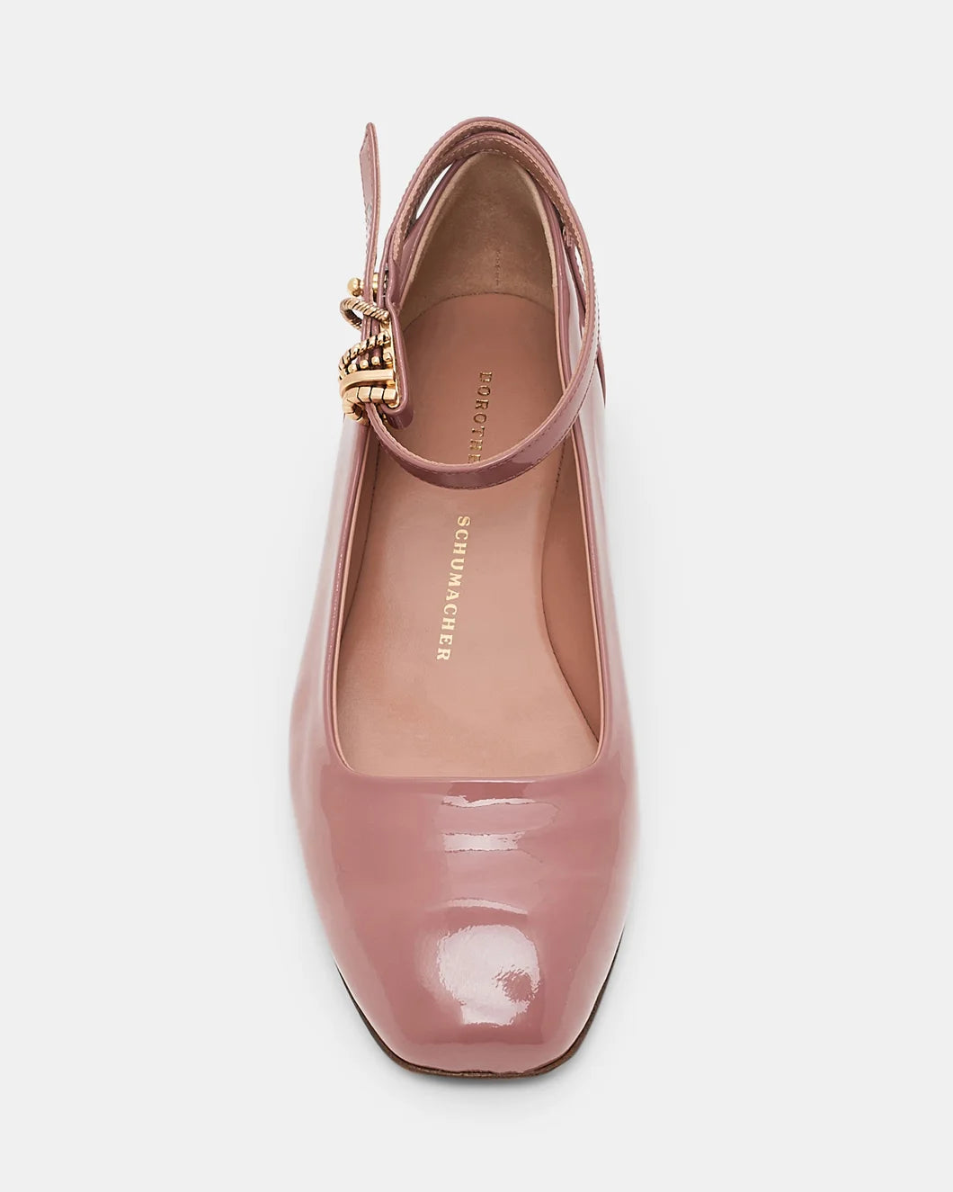 dorothee schumacher Glossy Shine Ballerina Flat copper top