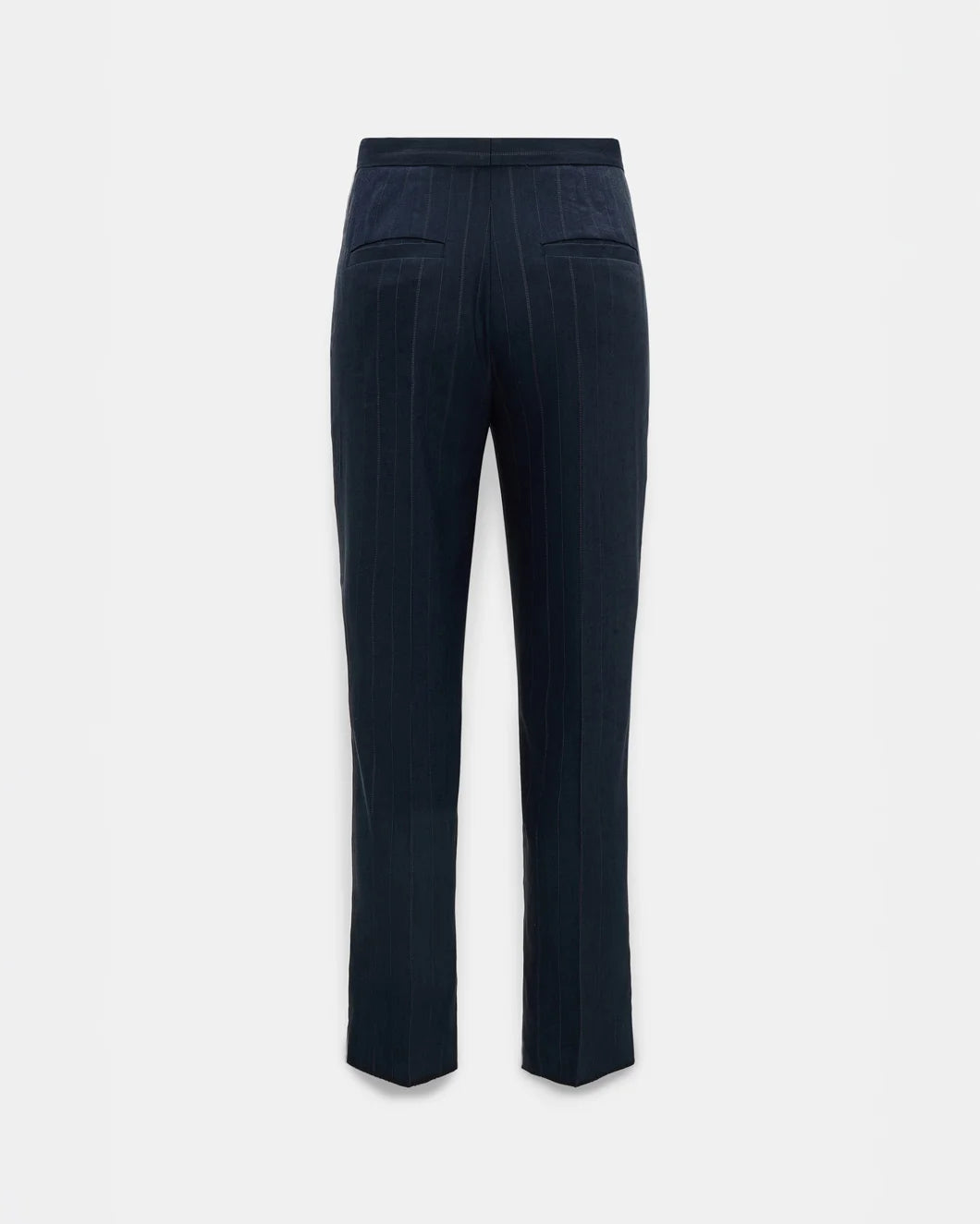 dorothee schumacher Modern Sophistication Pants blue night pinstripe back