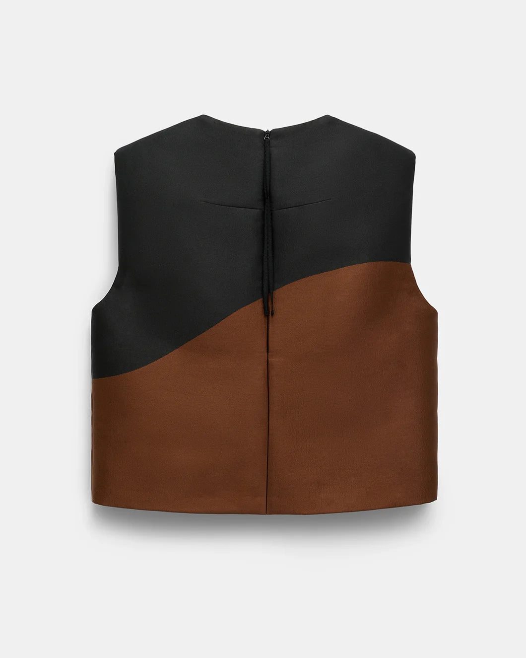 dorothee schumacher Soft Petal Top caramel and black back