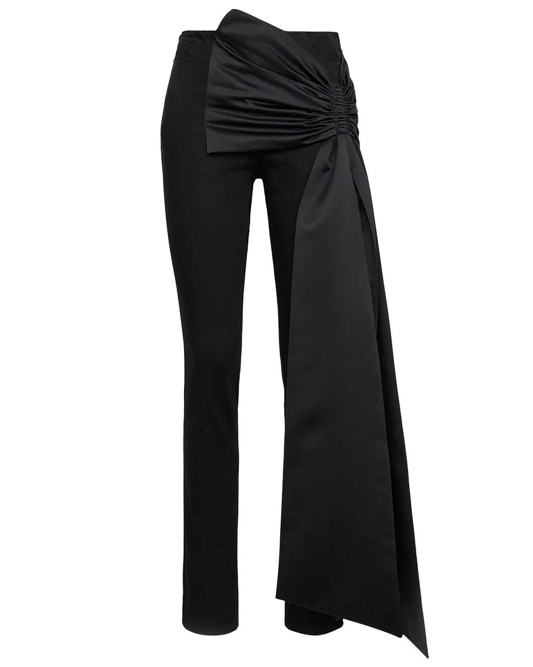 dorothee schumacher black Skinny jeans with satin bow front