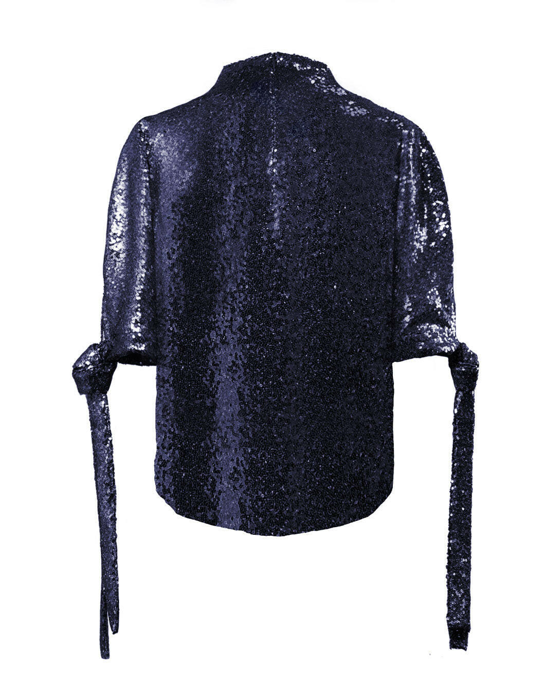 edeline lee pedernal top navy sequin back