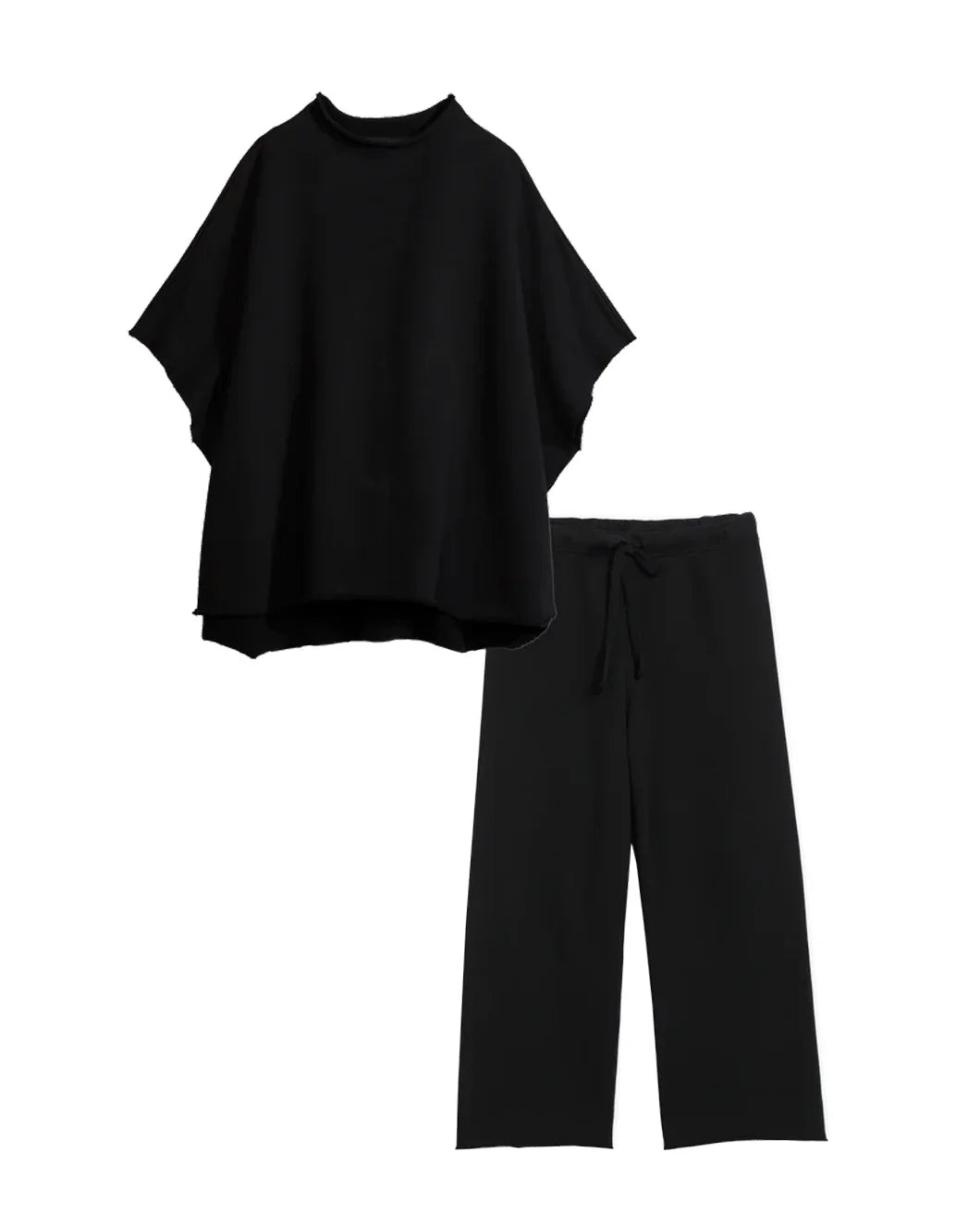 Frank & Eileen Malibu Travel Set in Black | Triple Fleece