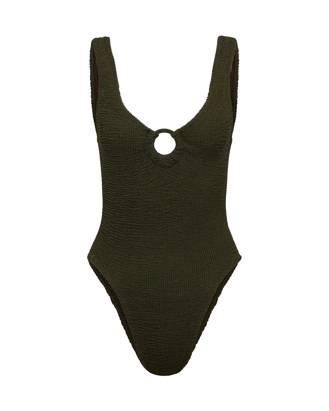 hunza g Celine One Piece metallic khaki