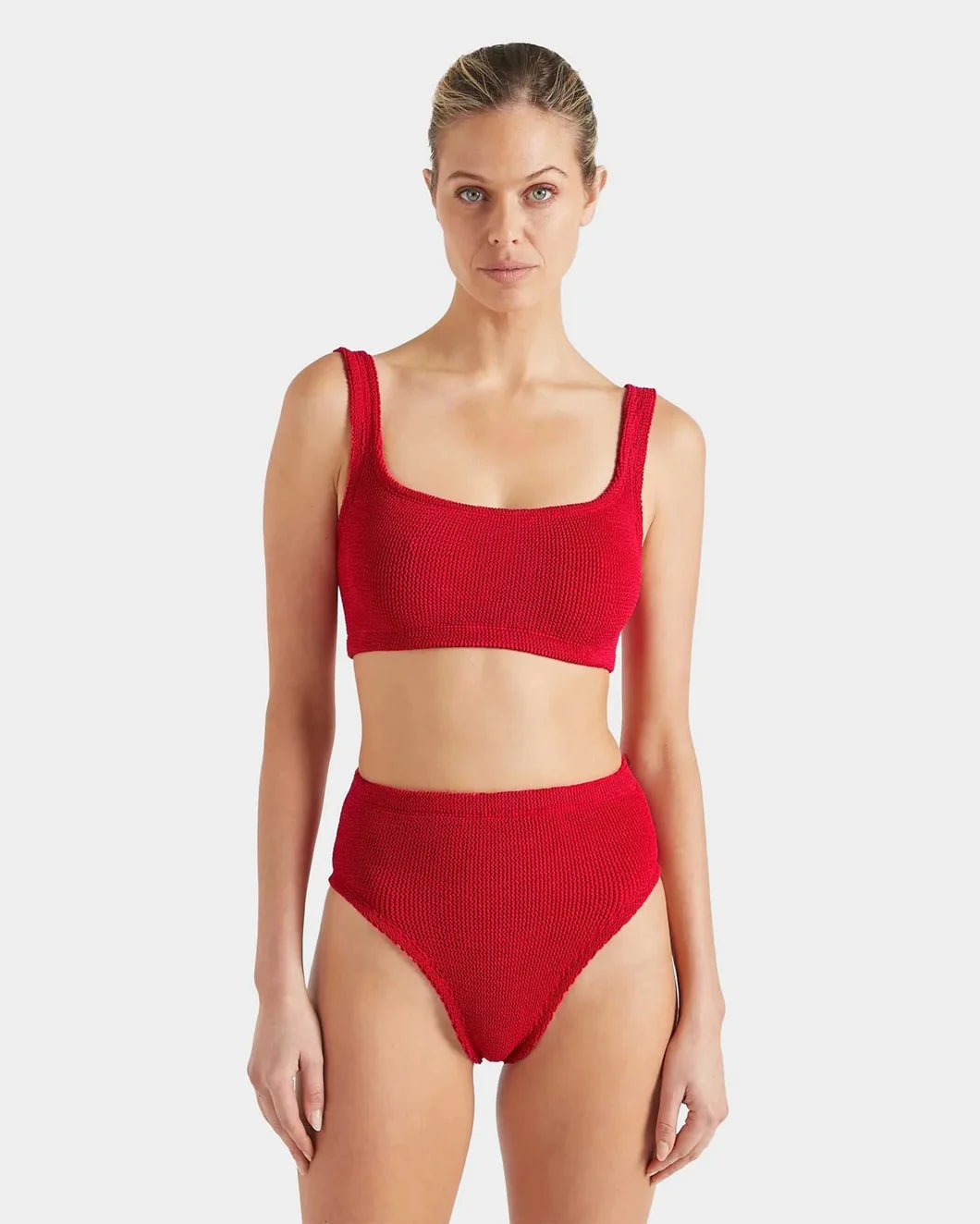 hunza g Patricia Bikini Red front