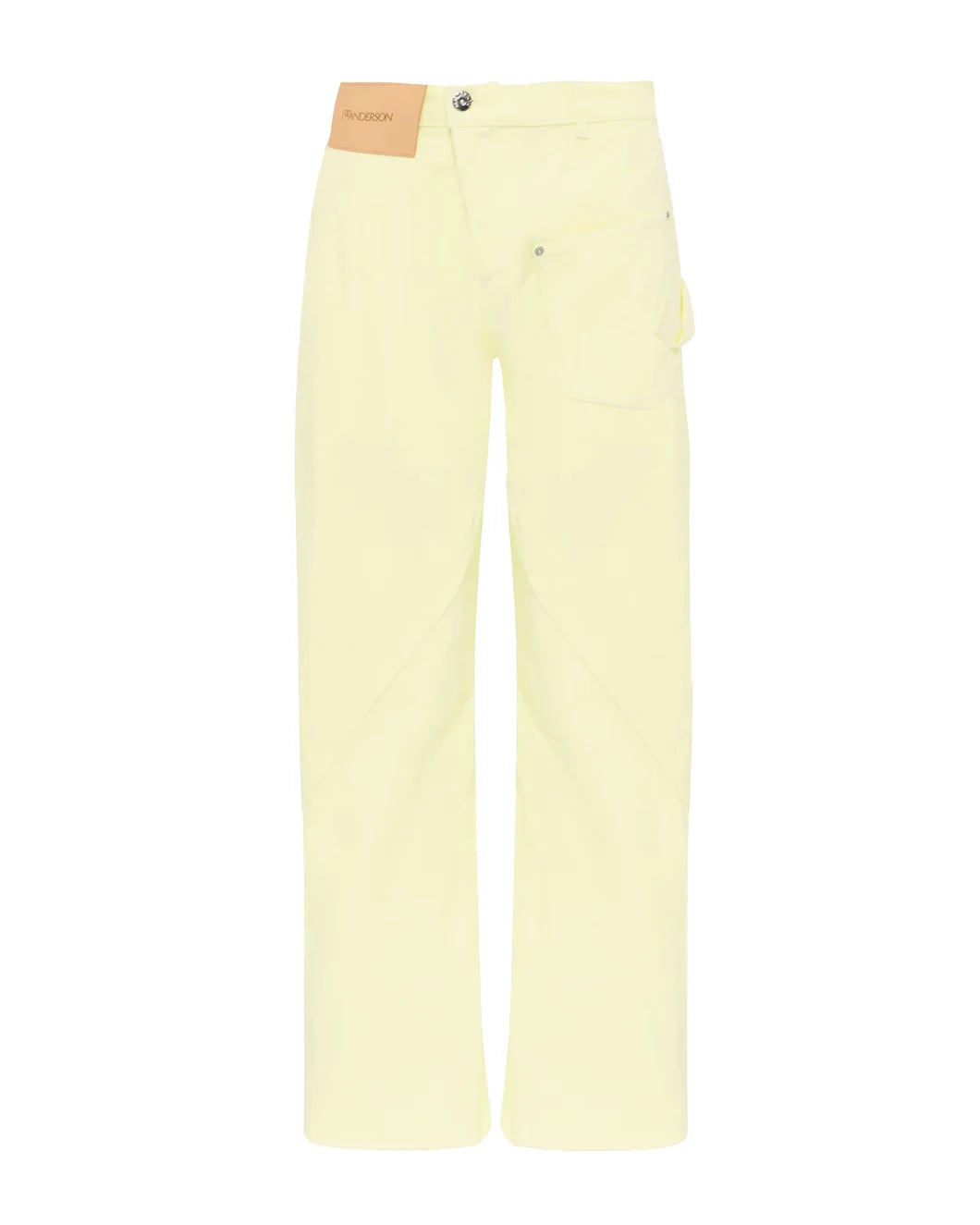 jw anderson Twisted Workwear Trousers Lemon yellow