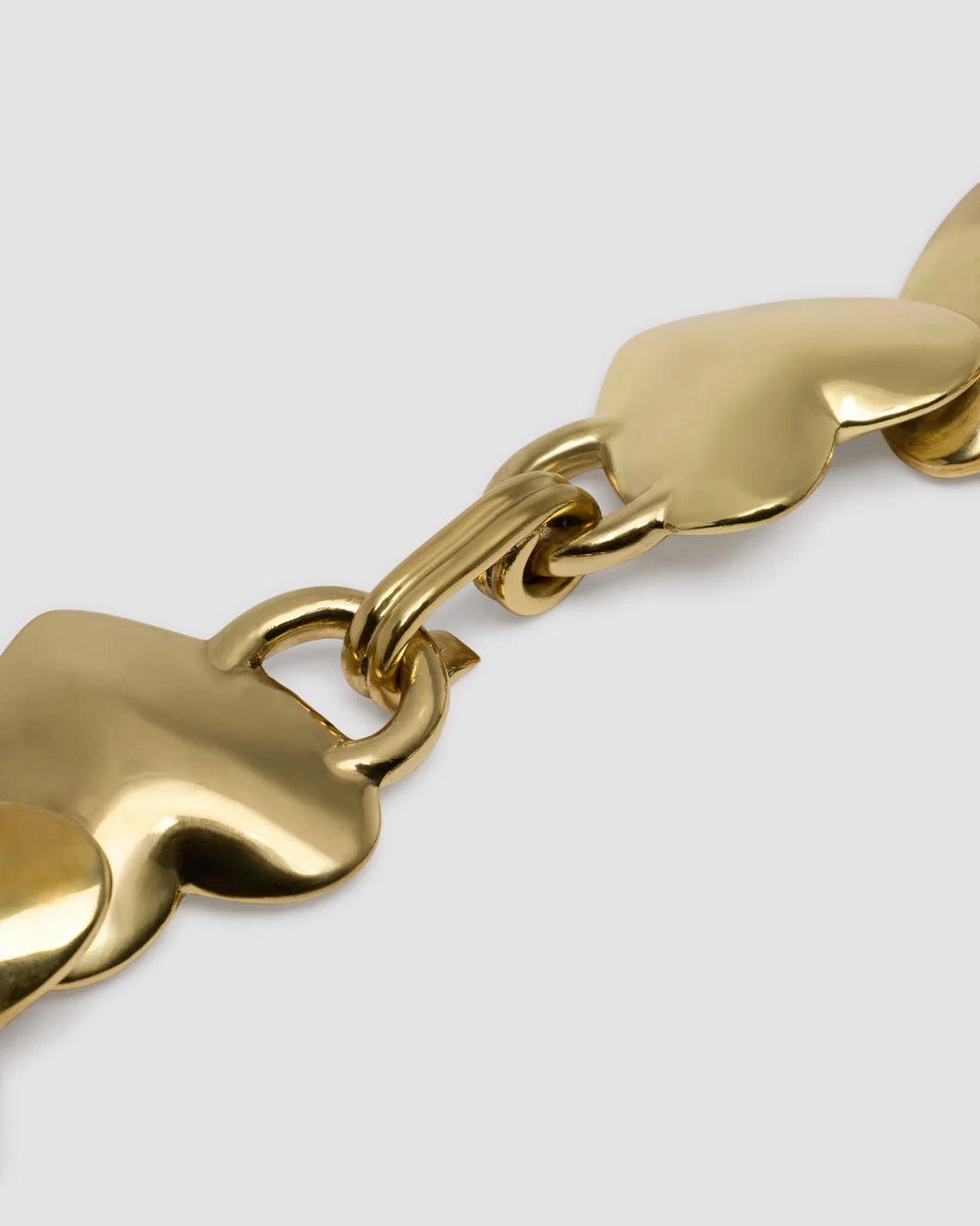 patou Multi Hearts Short Necklace gold