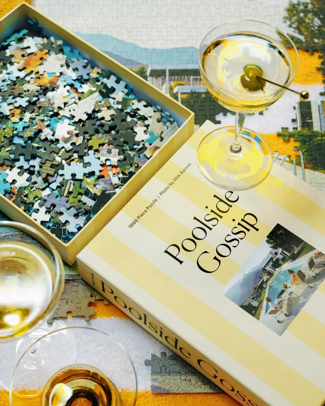 piecework puzzles Slim Aarons Poolside Gossip 1000 Piece Puzzle