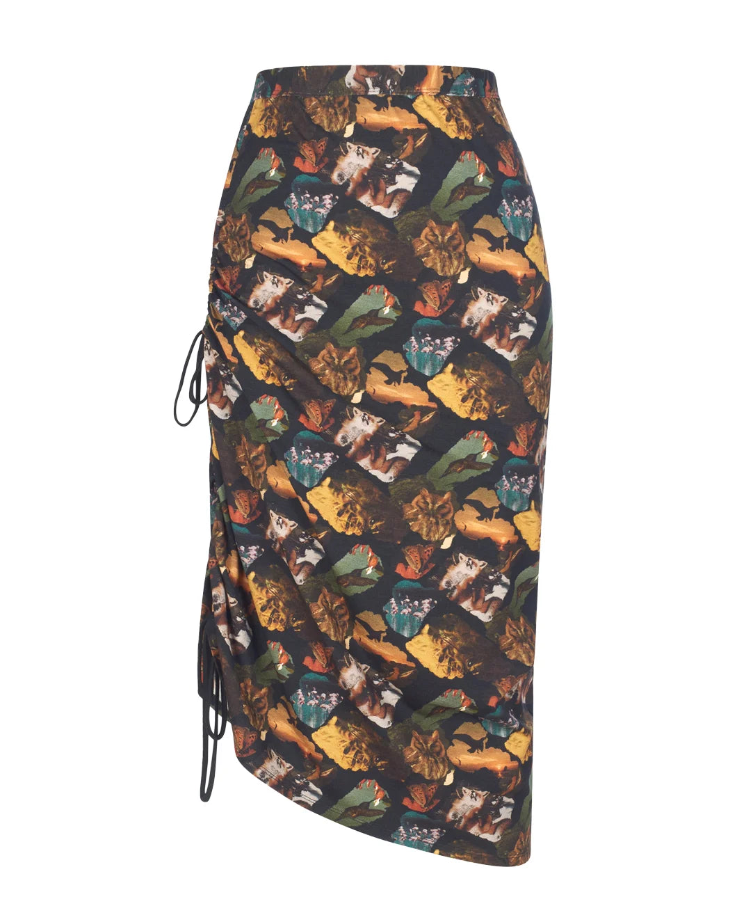 Rachel Comey Dible Skirt Black multi front isolated