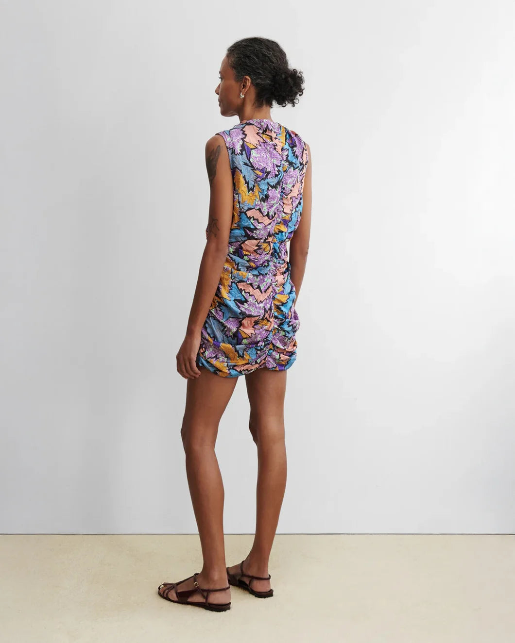 Rachel Comey Darude Dress Violet back