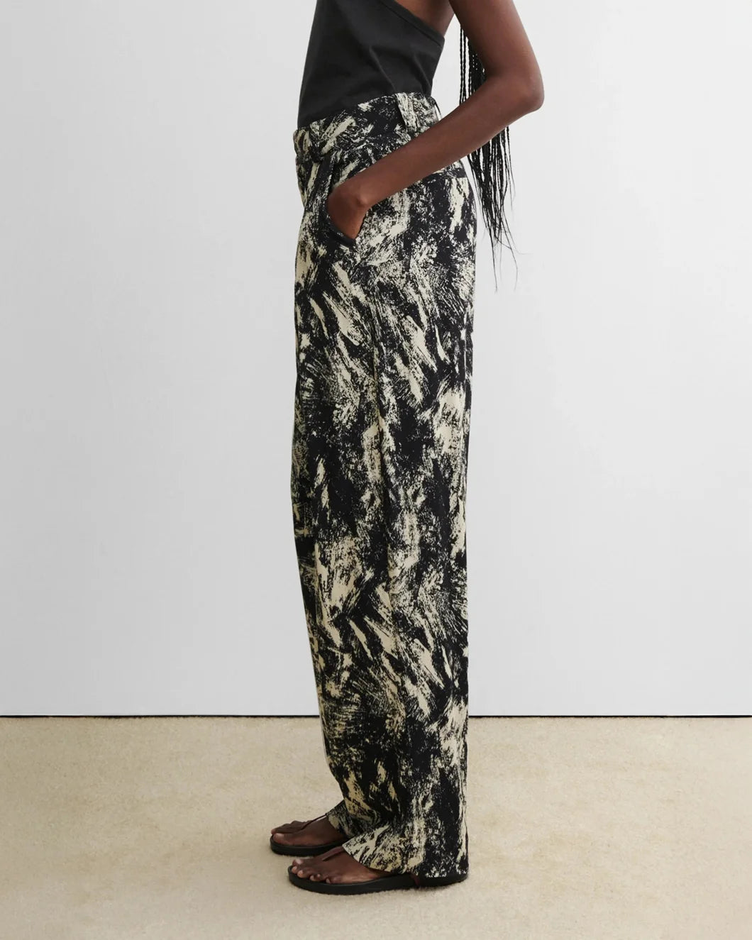 Rachel Comey Hede Pant in cream side