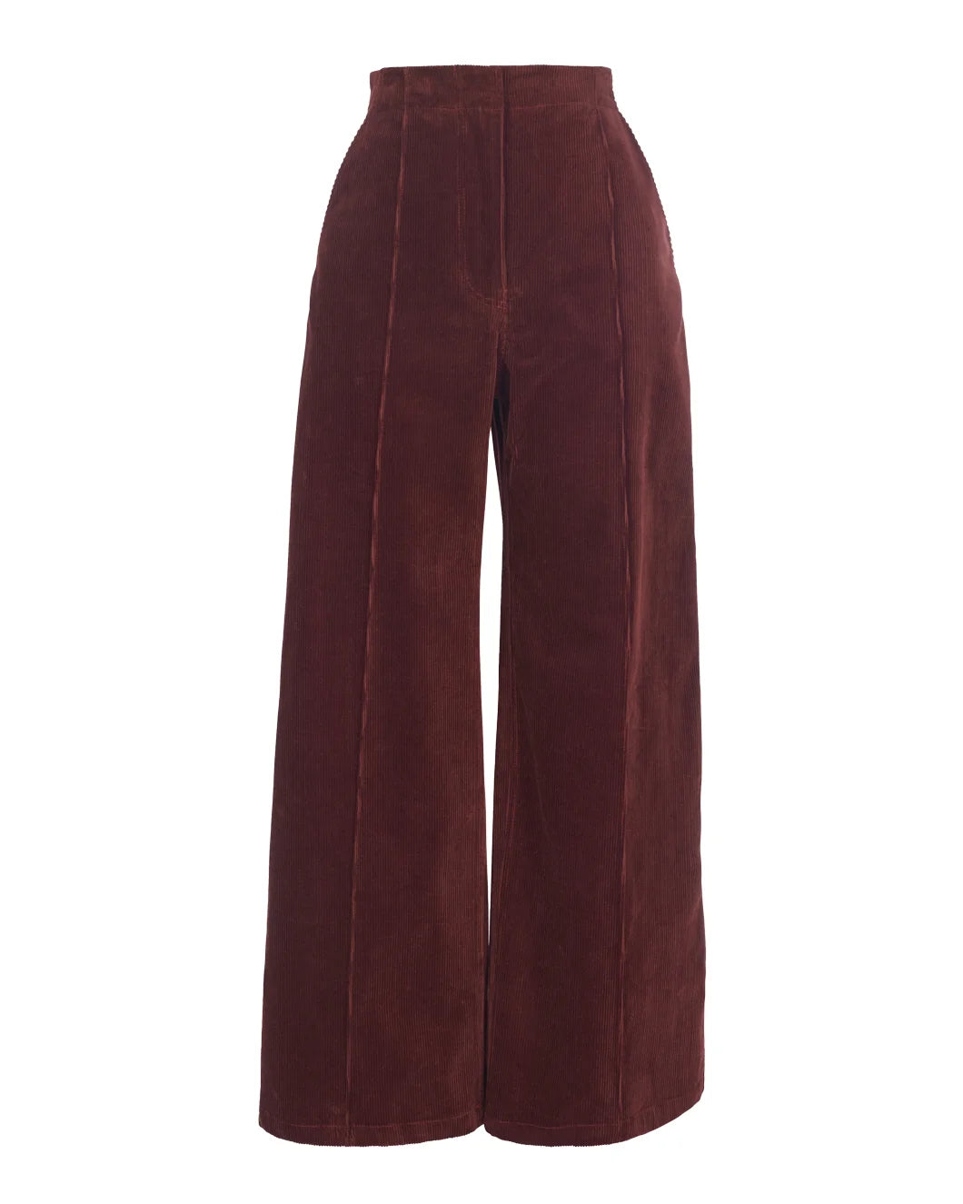 Rachel Comey Lanett Pant in Brick | Corduroy Wide Leg Trouser