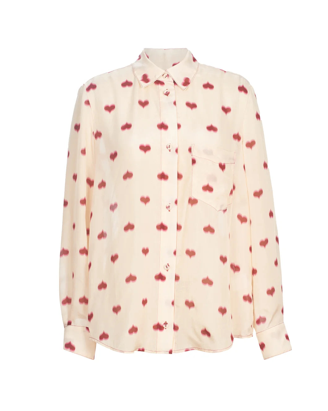 Rachel Comey Lilo Top blush front isolated