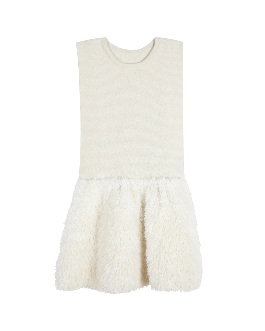 rachel comey bayard vest ivory isolated