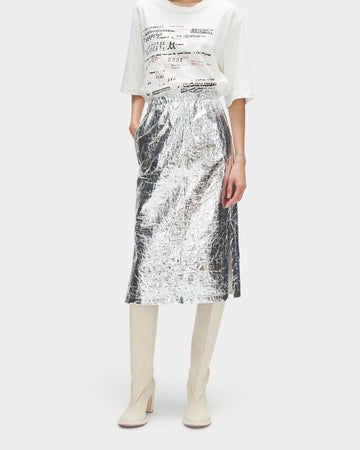 rachel comey mott skirt silver skirt on figure front