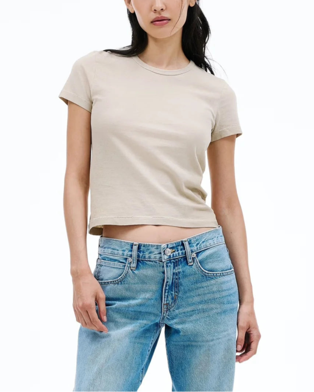 slvrlake baby tee dusty trail tan front