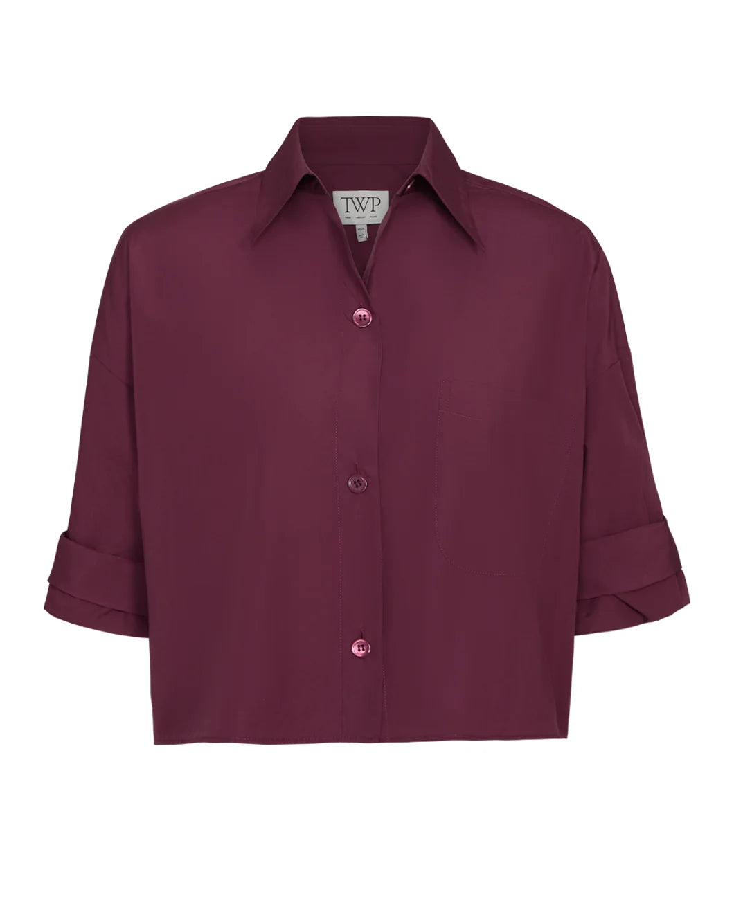 twp next ex shirt in CRUSHED VIOLETS purple