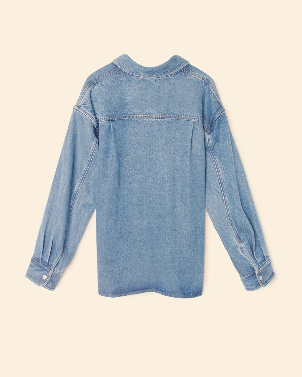 xirena gia shirt voyage blue back