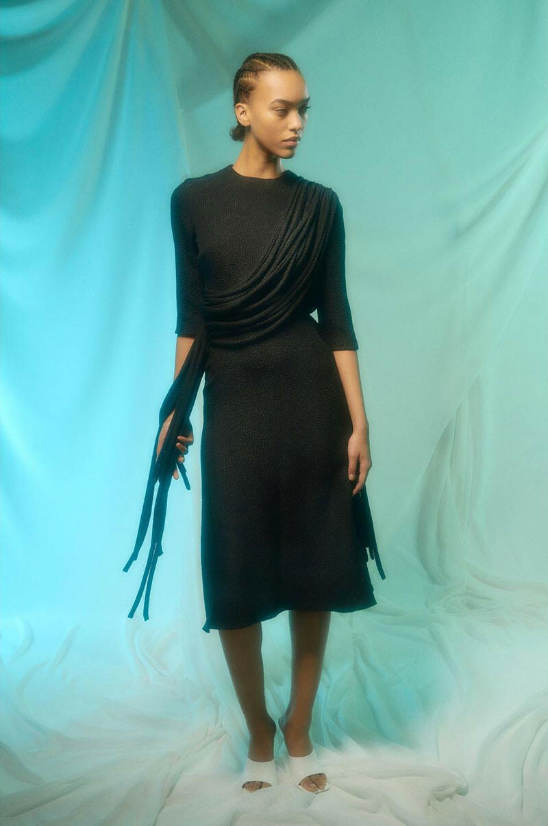 edeline lee cassandra dress black