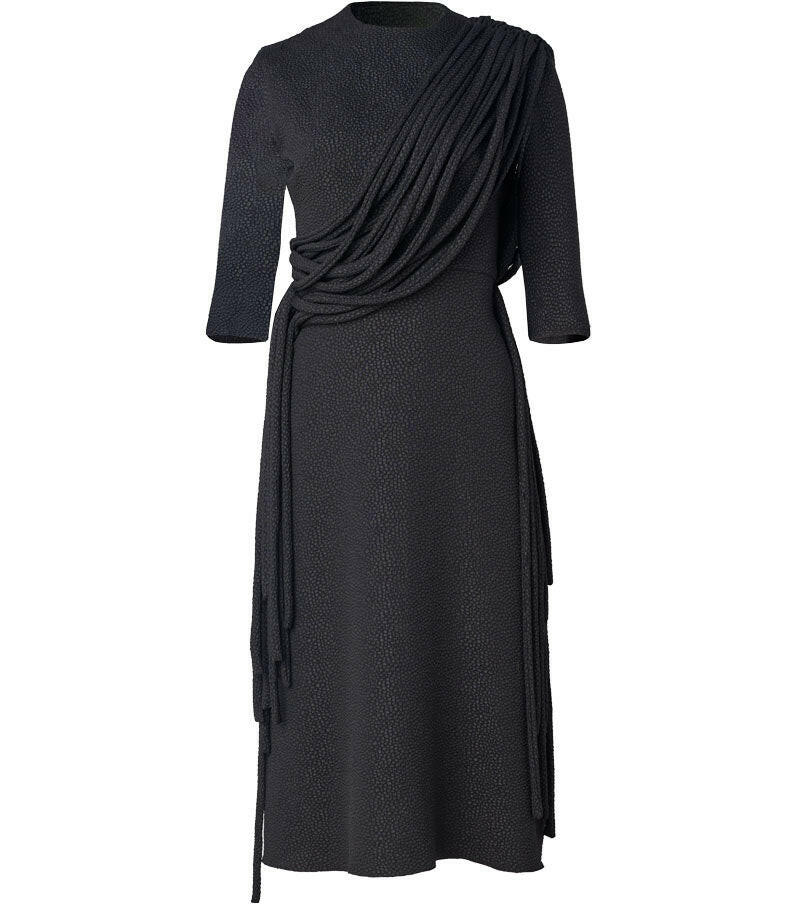 edeline lee cassandra dress black