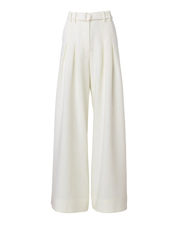 acler strathmere pant white