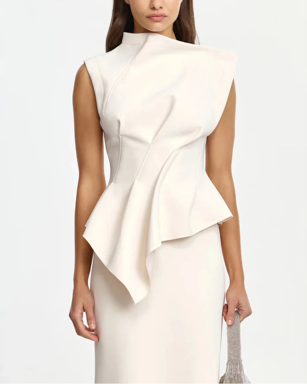 ACLER Burbank top pearl on figure front