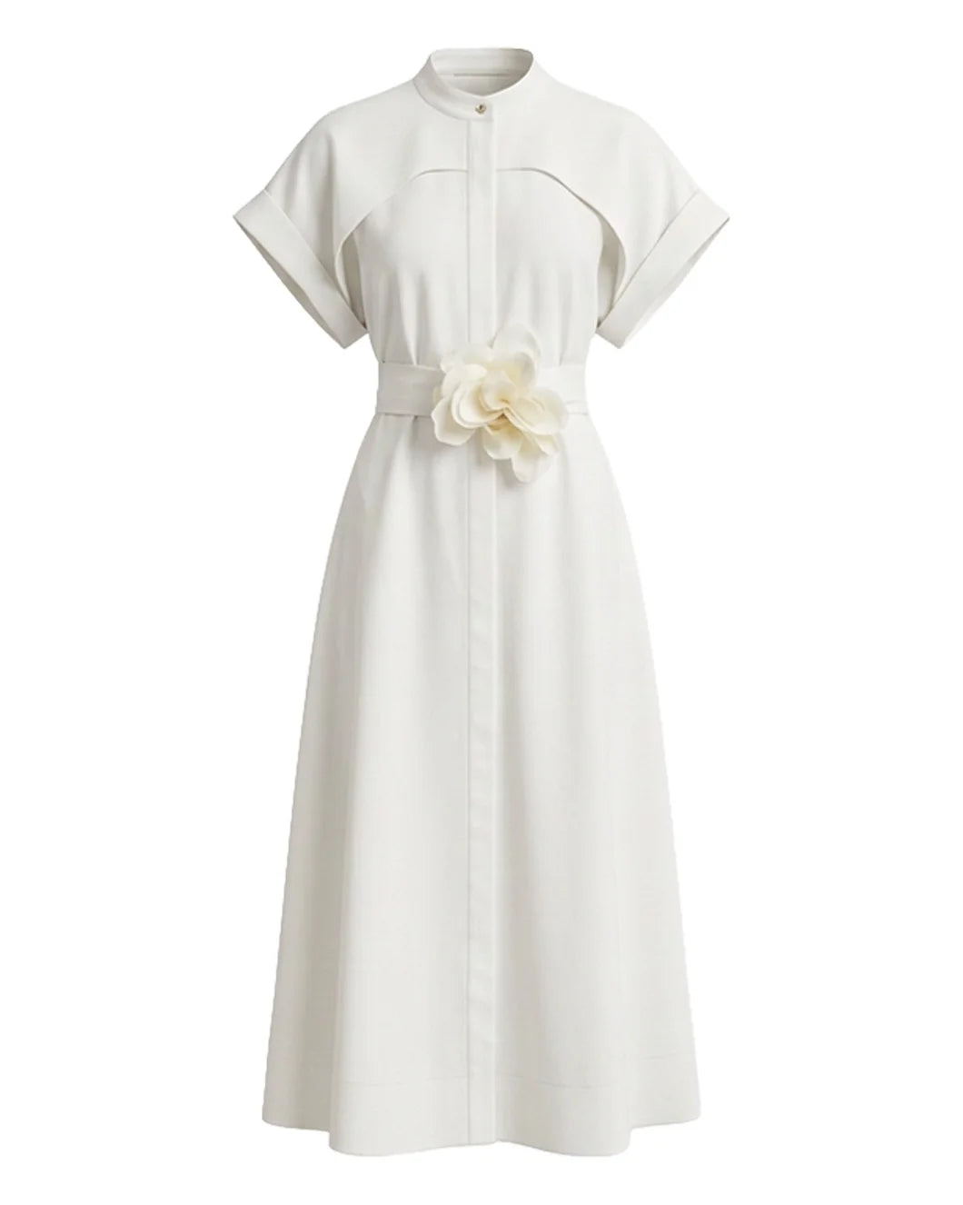 ACLER Espley Maxi Dress ivory isolated