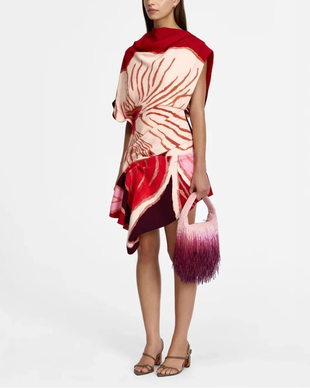 ACLER Lindon Mini Dress on figure side