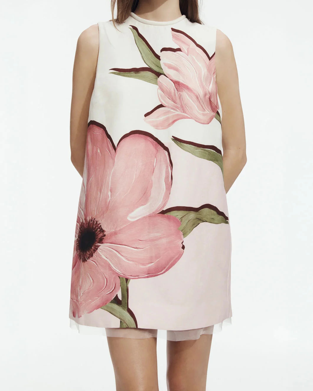 AJE Skies Mini Dress on figure front 2