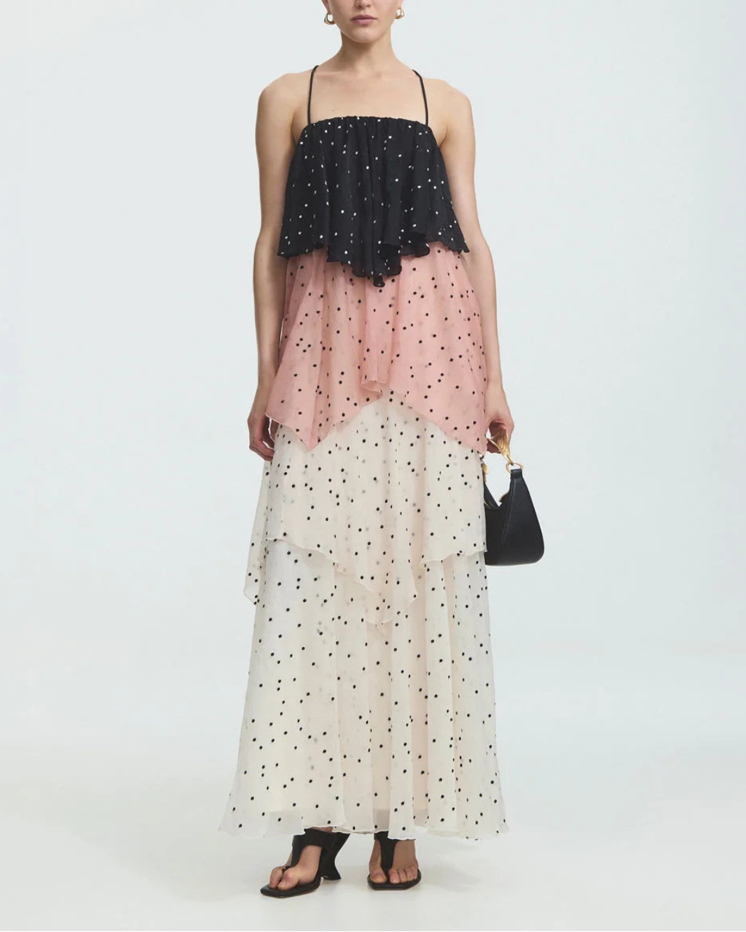 AJE Songstress Gown on figure front