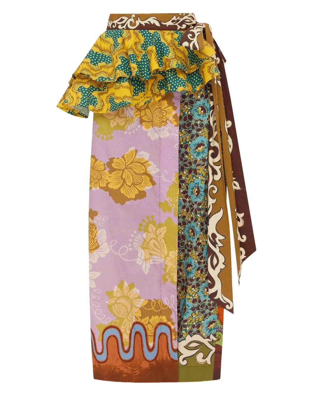 ALEMAIS arnie skirt multi isolated