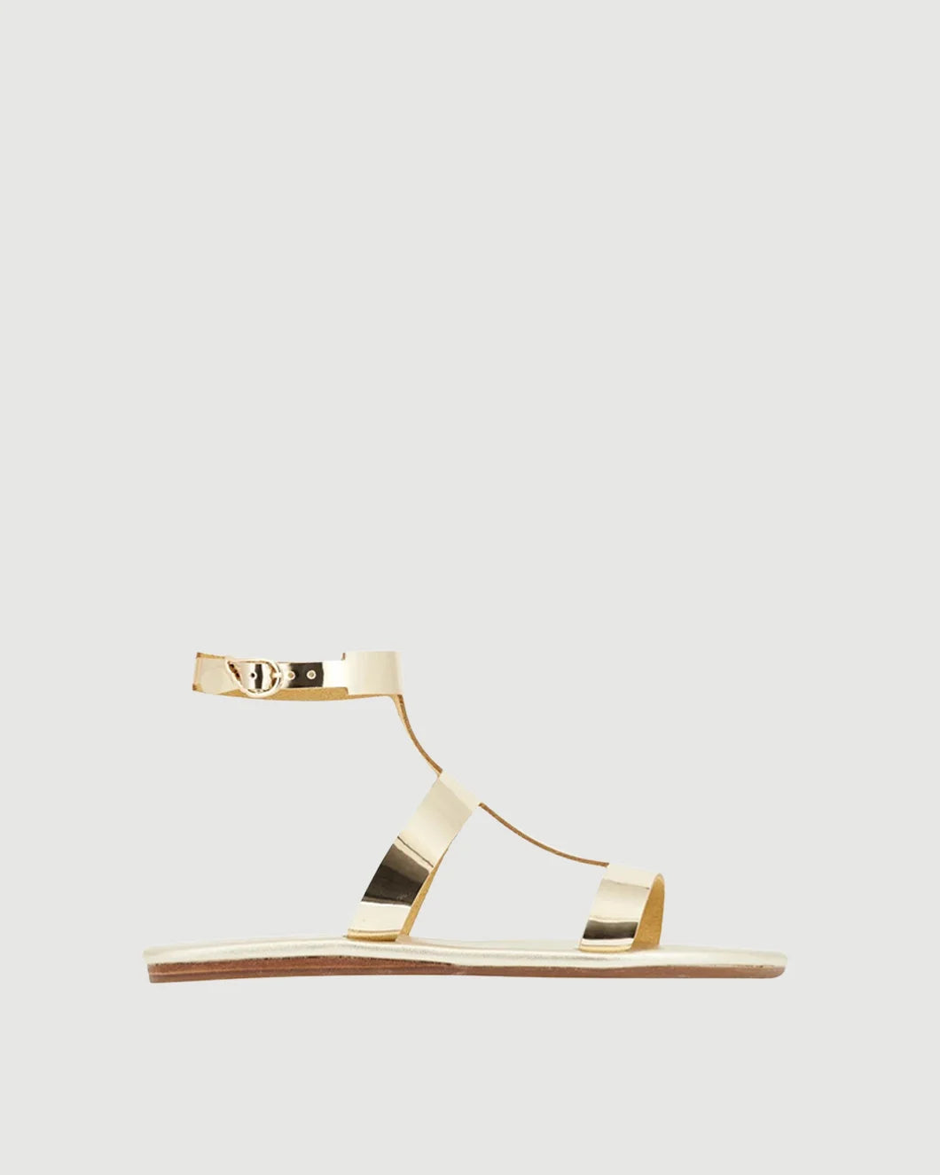 ANCIENT GREEK SANDALS Fedra Sandals gold isolated
