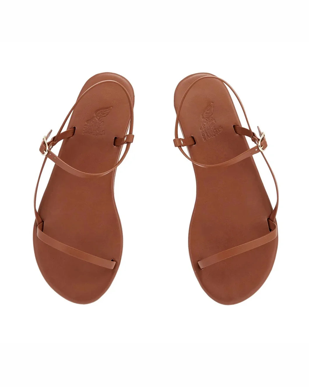 ANCIENT GREEK SANDALS Filothei cotto front