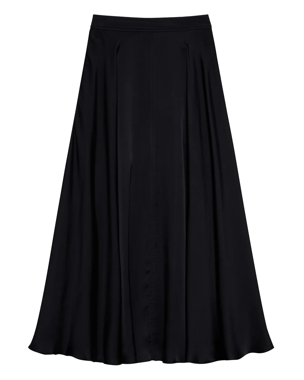 ANINE BING christina skirt black front isolated