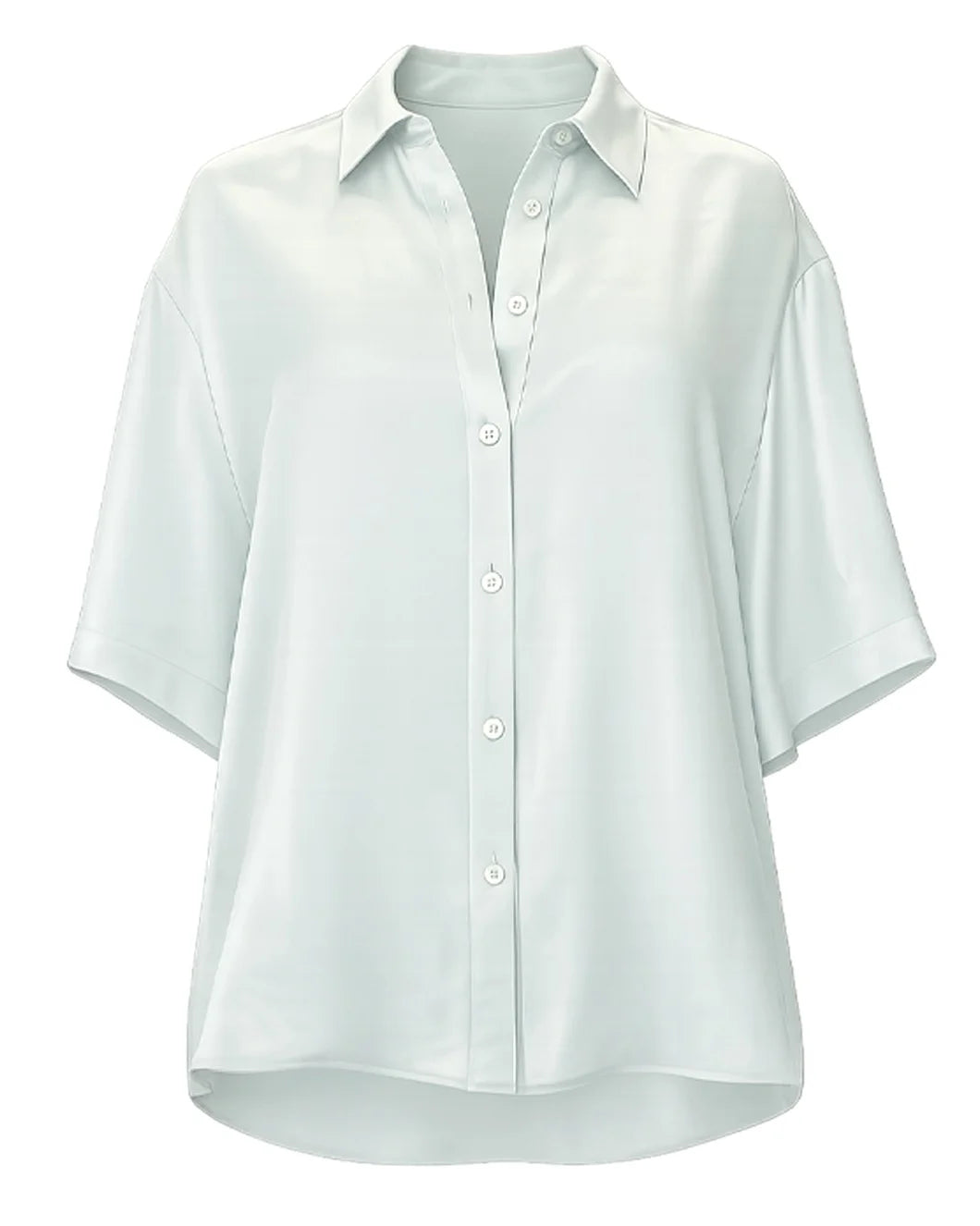 ANINE BING coco shirt spring mint front isolated