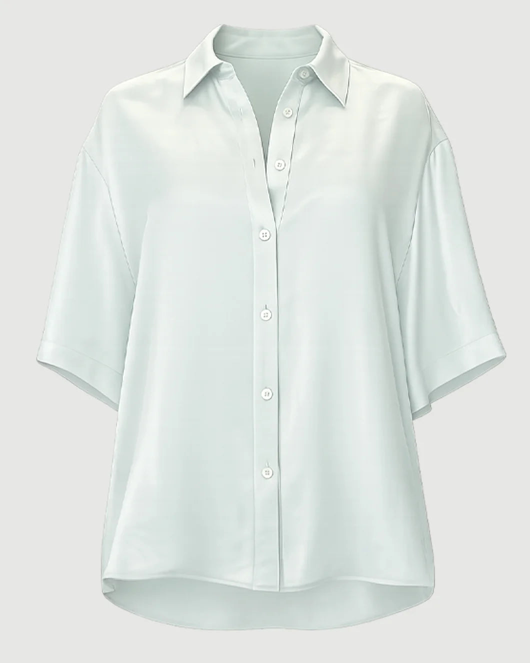 ANINE BING coco shirt spring mint front isolated 1