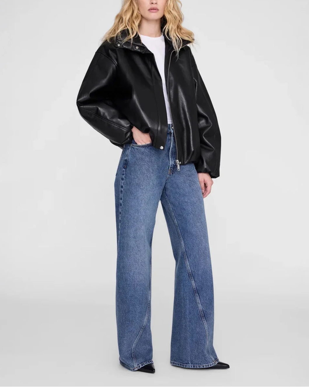 ANINE BING Cyrus Jacket on figure front