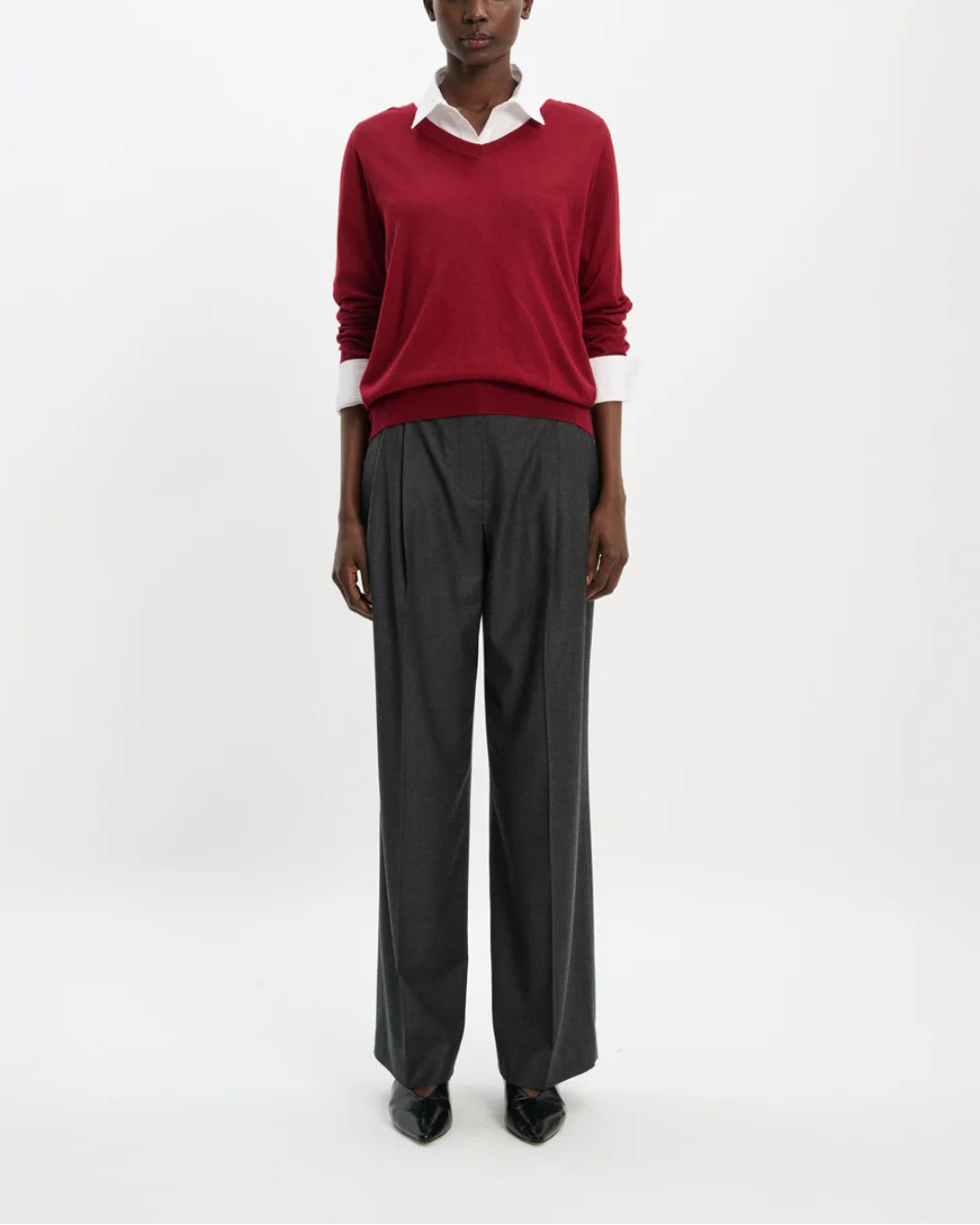 ARCH 4 marisol Sweater in Ancora on figure front 1